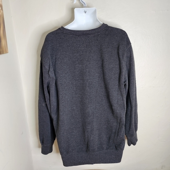 U.S. POLO ASSN 100% Cotton Dark Grey Sweatshirt Men's XXL - Picture 11 of 12